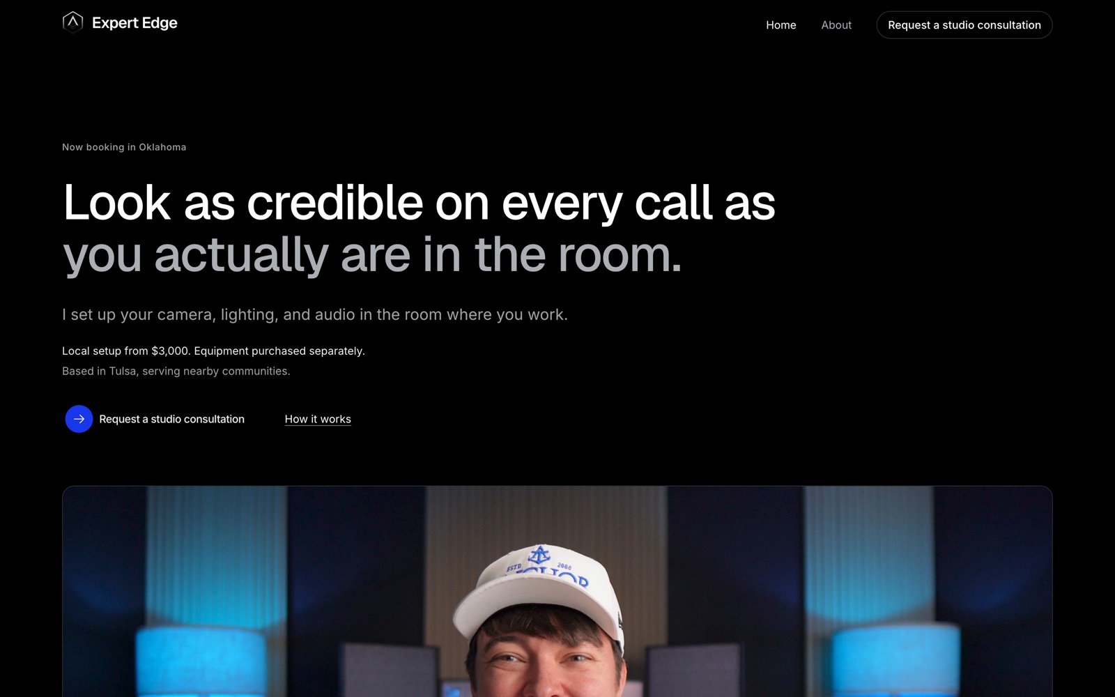 Expert Edge homepage